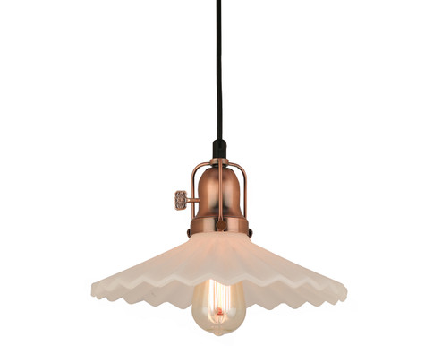 Stanton One Light Pendant in Weathered Copper (381|H-99221-C-49-OP)