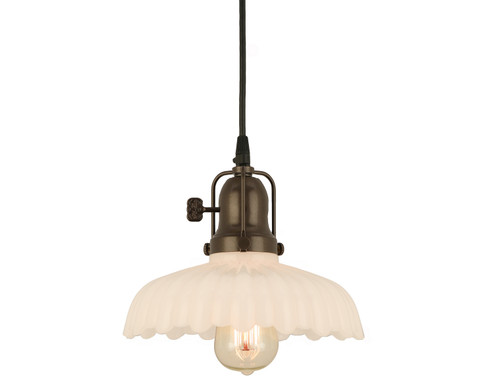 Bethany One Light Pendant in Oil Rubbed Bronze (381|H-99809-C-145-OP)