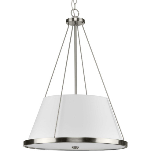 Saffert Three Light Pendant in Brushed Nickel (54|P500357-009)