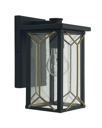 Hillside Manor One Light Outdoor Wall Mount in Sand Coal And Mystic Gold (7|72801-727)