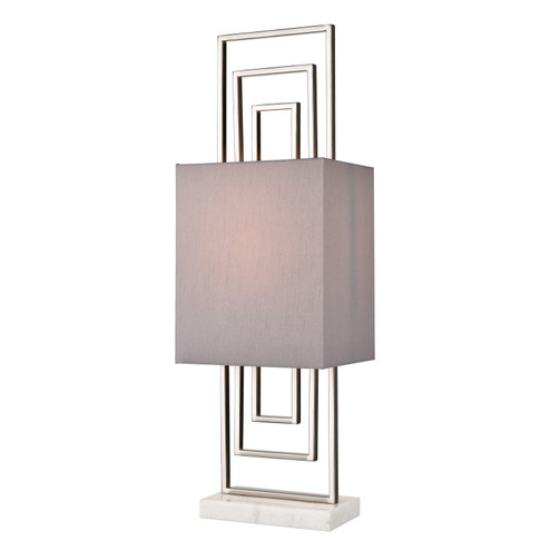 Marstrand One Light Table Lamp in Satin Nickel (45|H0019-8556)