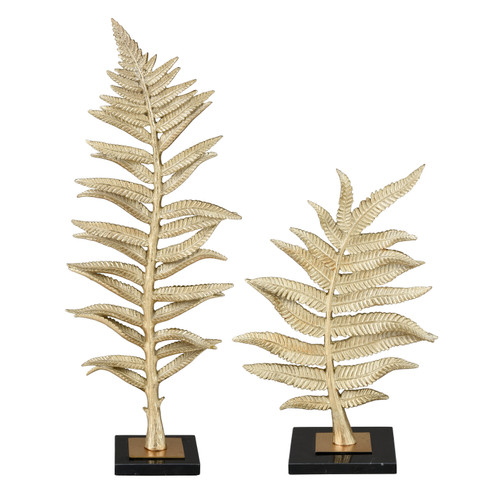 Fern Sculpture in Gold (45|S0036-8951/S2)