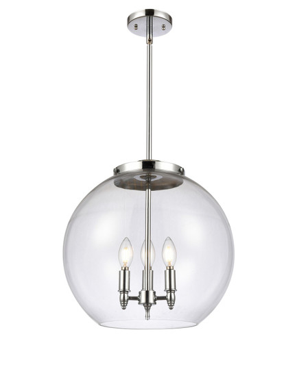 Ballston LED Pendant in Polished Chrome (405|221-3S-PC-G122-16-LED)