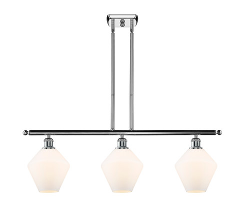 Ballston Three Light Island Pendant in Polished Chrome (405|516-3I-PC-G651-8)