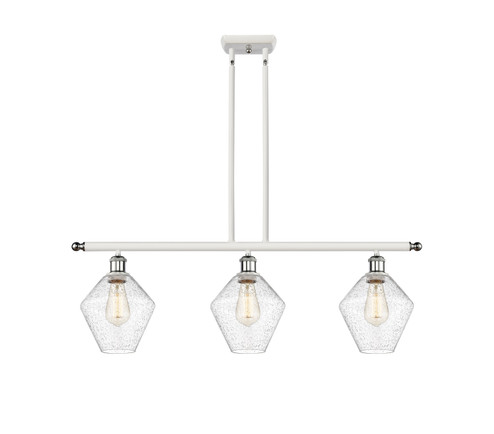 Ballston LED Island Pendant in White Polished Chrome (405|516-3I-WPC-G654-8-LED)