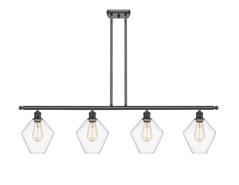 Ballston LED Island Pendant in Matte Black (405|516-4I-BK-G652-8-LED)