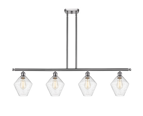 Ballston LED Island Pendant in Brushed Satin Nickel (405|516-4I-SN-G654-8-LED)