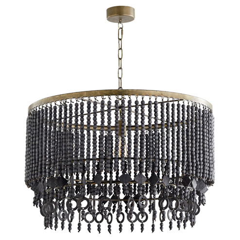 One Light Pendant in Tinted Raw Iron (208|11248)