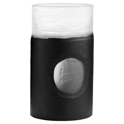 Vase in Clear And Black (208|11256)