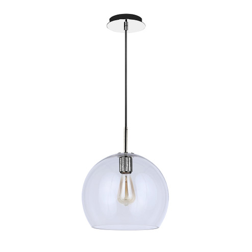 Gallagher One Light Pendant in Polished Nickel (90|141225)