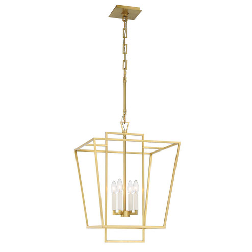 Abbott Four Light Lantern in Brass (90|740442)