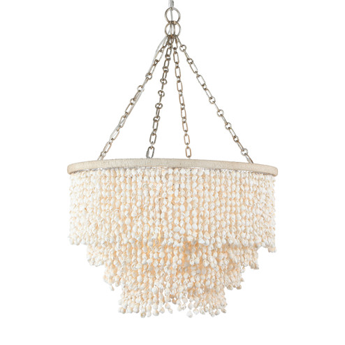 Beretta Seven Light Chandelier in Rustic Silver (374|H21127-7)