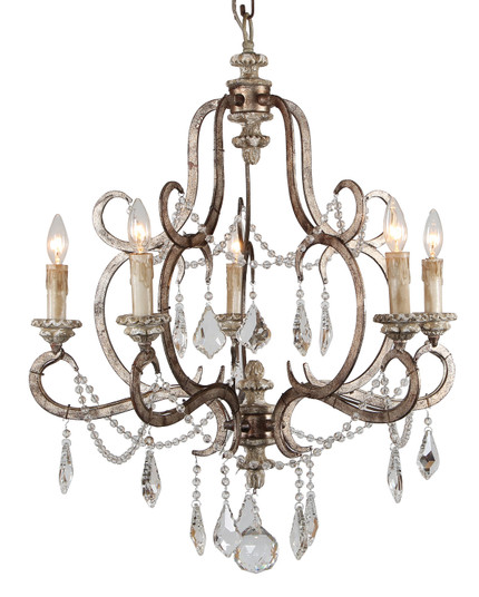 Ballerina Five Light Chandelier (374|CHAN8049-5D)