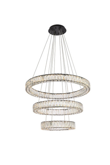 Monroe LED Chandelier in Black (173|3503G3LBK)