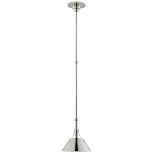 Turlington LED Pendant in Polished Nickel (268|TOB 5722PN-PN)