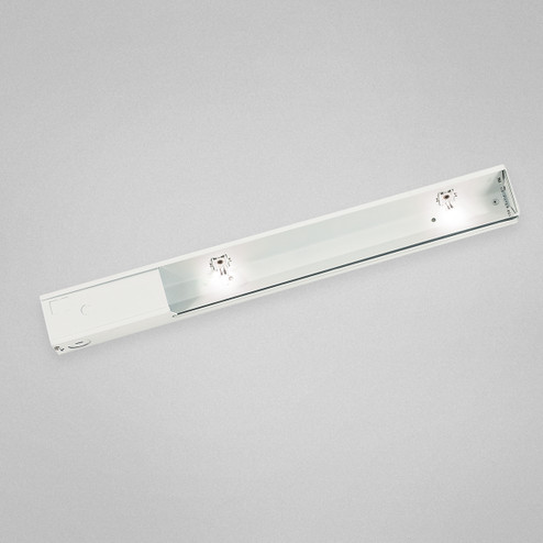 Under Cabinet Two Light Undercabinet in White (40|UC-2BLV-02X)