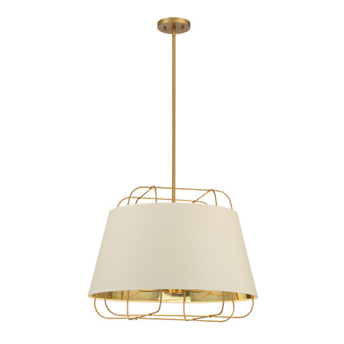 Tura Six Light Pendant in Brass (40|38145-018)