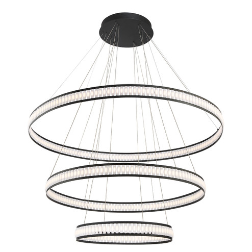 Forster LED Chandelier in Black (40|37090-012)