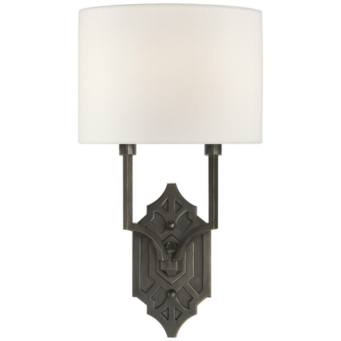 Silhouette Two Light Wall Sconce in Bronze (268|TOB 2600BZ-L)