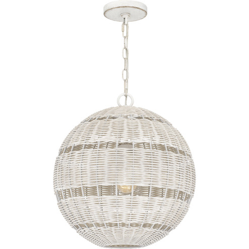 Quoizel Pendant One Light Pendant in Antique White (10|QP5571AWH)