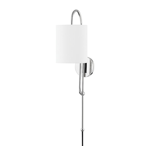 Caroline One Light Wall Sconce in Polished Nickel (428|HL641201-PN)