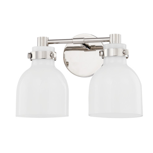 Elli Two Light Bath and Vanity in Polished Nickel (428|H649302-PN)