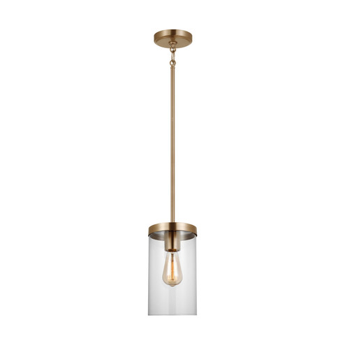 Zire One Light Pendant in Satin Brass (454|6590301-848)