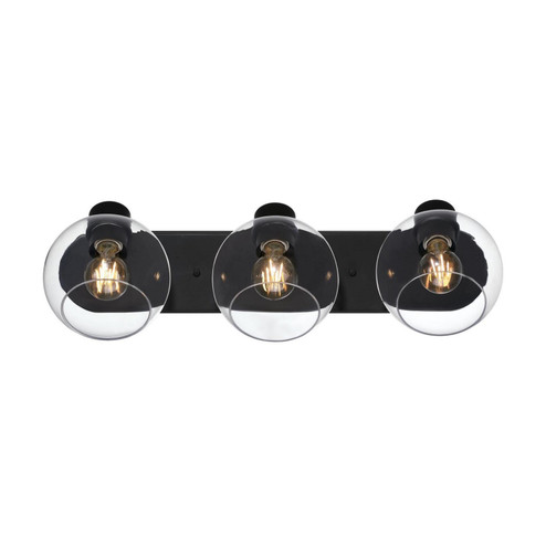 Hyson Three Light Wall Fixture in Matte Black (88|6127900)