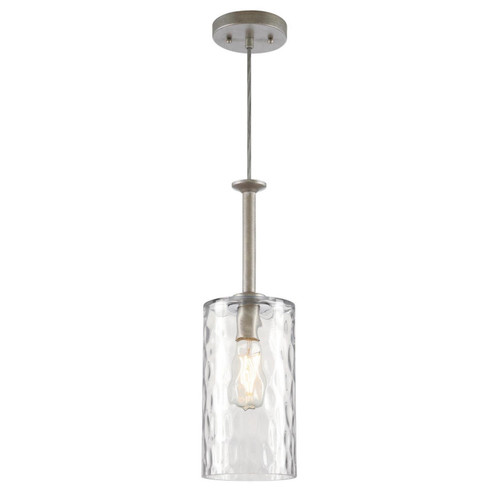 Hernando One Light Mini Pendant in Industrial Steel (88|6125200)