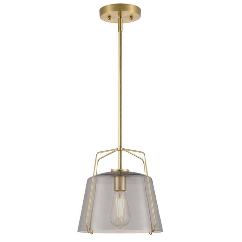 Hallein One Light Pendant in Champagne Brass (88|6125100)