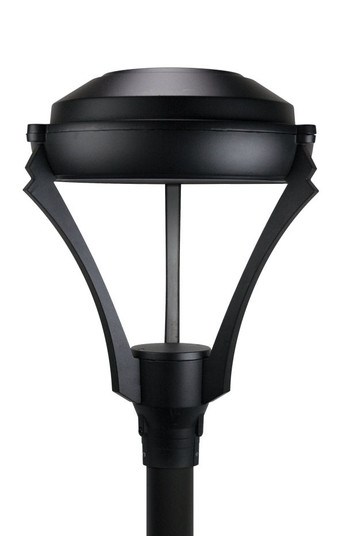 Contemporary One Light Post Mount in Bronze (301|C40TFF-L60W-BK)