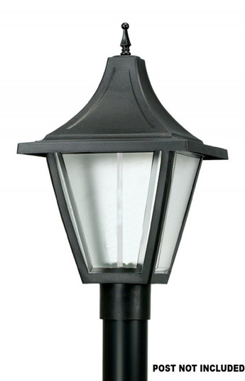 LED Vanguard One Light Post Mount in Black (301|610-LR12W)