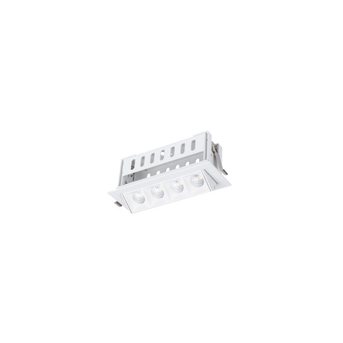 Multi Stealth LED Adjustable Trim in White/White (34|R1GAT04-S940-WTWT)