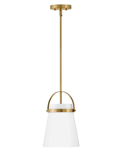 Tori LED Pendant in Lacquered Brass (531|83057LCB)