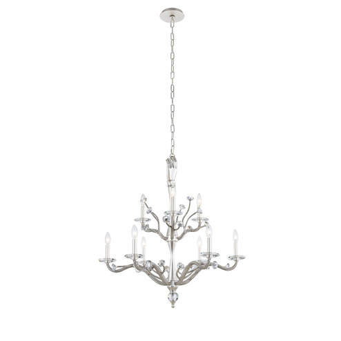 Venus Nine Light Chandelier in Pewter (33|517772PW)