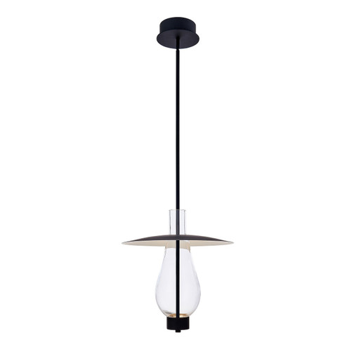 Hugo LED Pendant in Matte Black (33|517555MB)