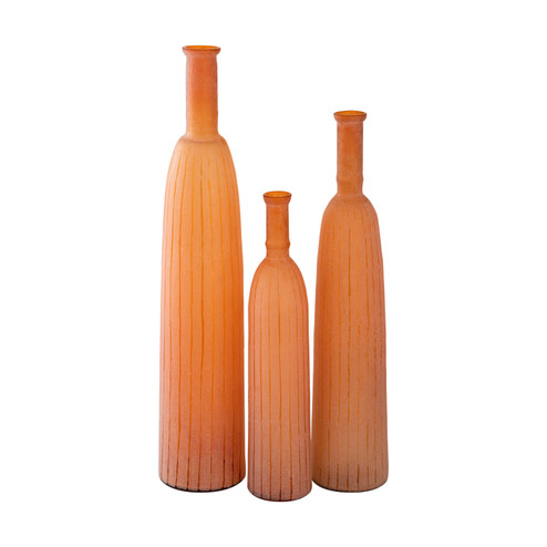 Georgia Vase in Frosted Orange (45|S0807-8759/S3)