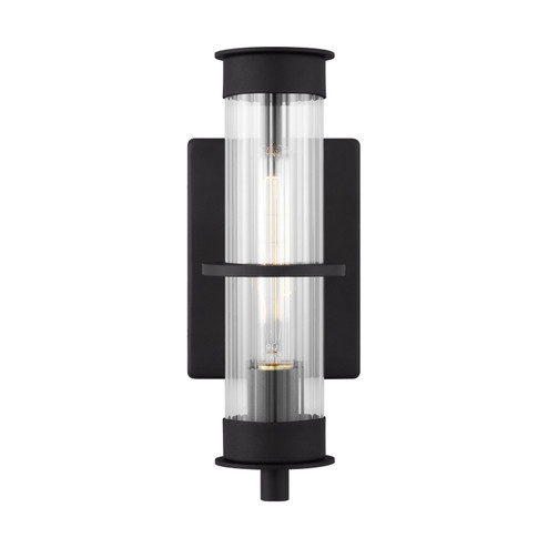 Alcona One Light Outdoor Wall Lantern in Black (454|8526701-12)