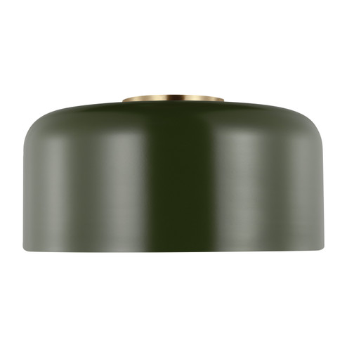 Malone LED Flush Mount in Olive (454|7605401EN3-145)