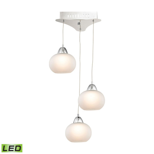 Ciotola LED Mini Pendant in Chrome (45|LCA403-10-15)