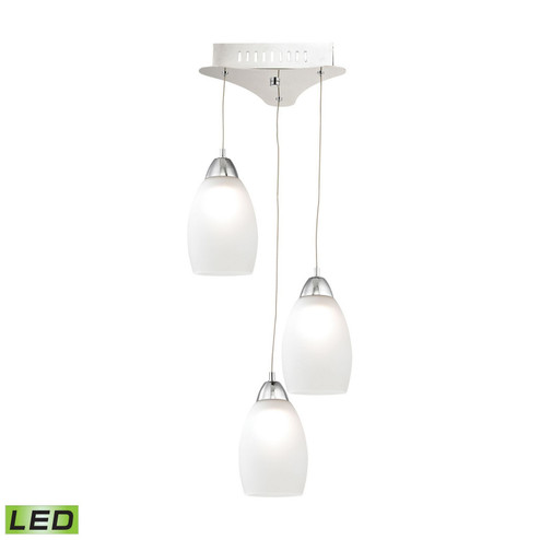 Buro LED Mini Pendant in Chrome (45|LCA203-10-15)