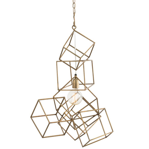 Parkman Two Light Pendant in Blackened Iron (314|42048)