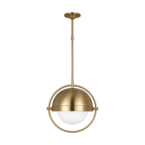 Bacall One Light Pendant in Burnished Brass (454|TP1101BBS)