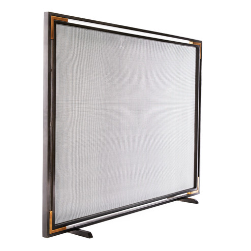 Rochelle Fire Screen in Blackened Iron (314|6951)