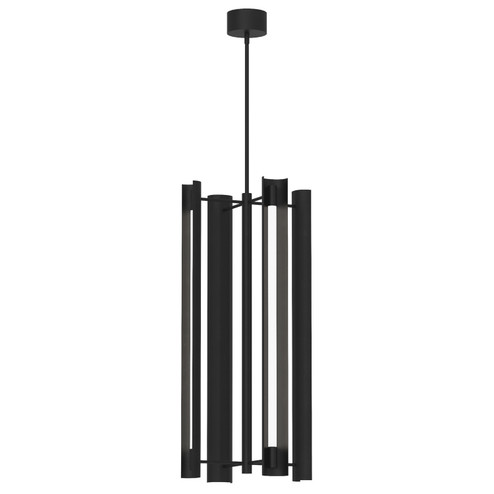 Carson LED Pendant in Midnight Black (454|KP1114MBK)