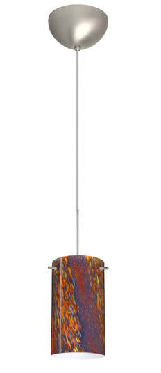 Stilo One Light Pendant in Satin Nickel (74|1XC-4404CE-SN)