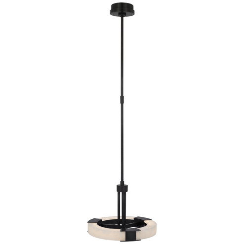 Covet LED Pendant in Bronze and Alabaster (268|KW 5136BZ/ALB)