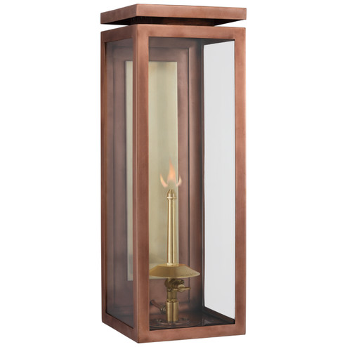 Fresno Gas Gas Wall Lantern in Soft Copper (268|CHO 2550SC-CG)