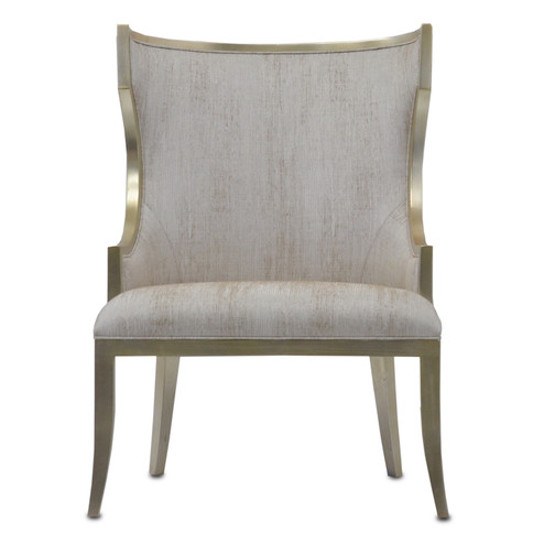Garson Chair in Silver/Fresh File Linen (142|7000-0642)