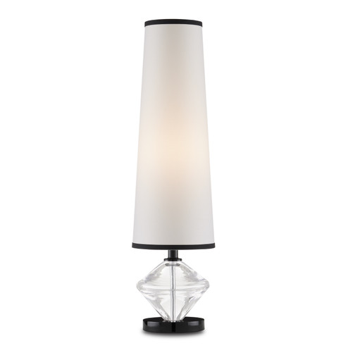 Whirling Dervish One Light Table Lamp in Clear/Black (142|6000-0832)